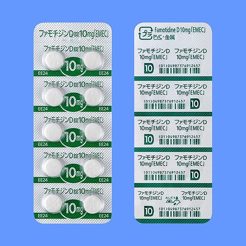 ファモチジンD錠10mg「EMEC」 1000錠(日医工) ファモチジンD錠10mg「EMEC」 1000錠(日医工)