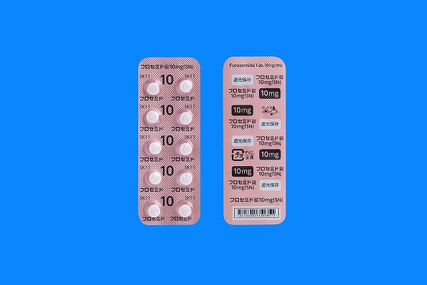 フロセミド錠10mg「SN」500錠(PTP)(江州製薬) フロセミド錠10mg「SN」500錠(PTP)(江州製薬)