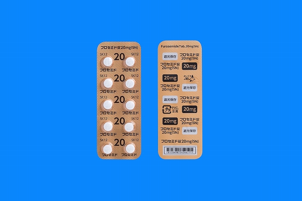 フロセミド錠20mg「SN」100錠(PTP)(江州製薬) フロセミド錠20mg「SN」100錠(PTP)(江州製薬)