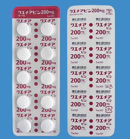 クエチアピン錠200mg「トーワ」 100錠 (東和薬品) クエチアピン錠200mg「トーワ」 100錠 (東和薬品)