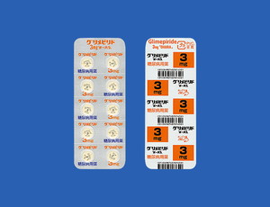 グリメピリド錠3mg「オーハラ」 100錠 (大原薬品工業) グリメピリド錠3mg「オーハラ」 100錠 (大原薬品工業)