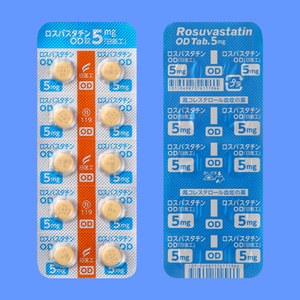 ロスバスタチンOD錠5mg「日医工」 100錠 (日医工) ロスバスタチンOD錠5mg「日医工」 100錠 (日医工)