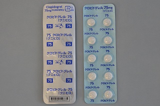 クロピドグレル錠75mg「クニヒロ」 140錠 (皇漢堂製薬) クロピドグレル錠75mg「クニヒロ」 140錠 (皇漢堂製薬)