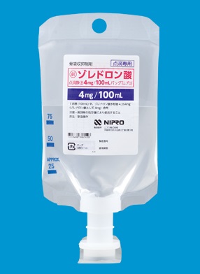 ゾレドロン酸点滴静注4mg/100mLバッグ「ニプロ」10袋(ニプロ) ゾレドロン酸点滴静注4mg/100mLバッグ「ニプロ」10袋(ニプロ)